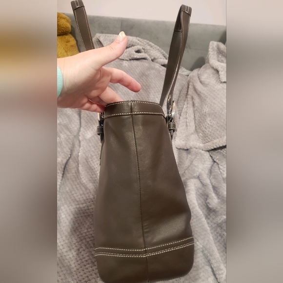 Coach Brown Shoulder Bag - Picture 6 of 7